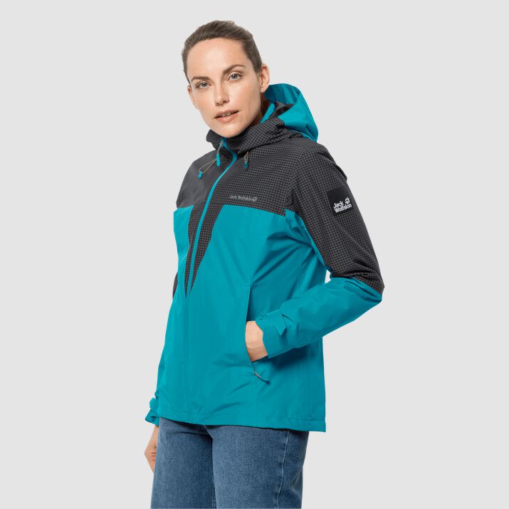 Jack wolfskin jacket green best sale